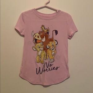 Light Pink Lion King Tee